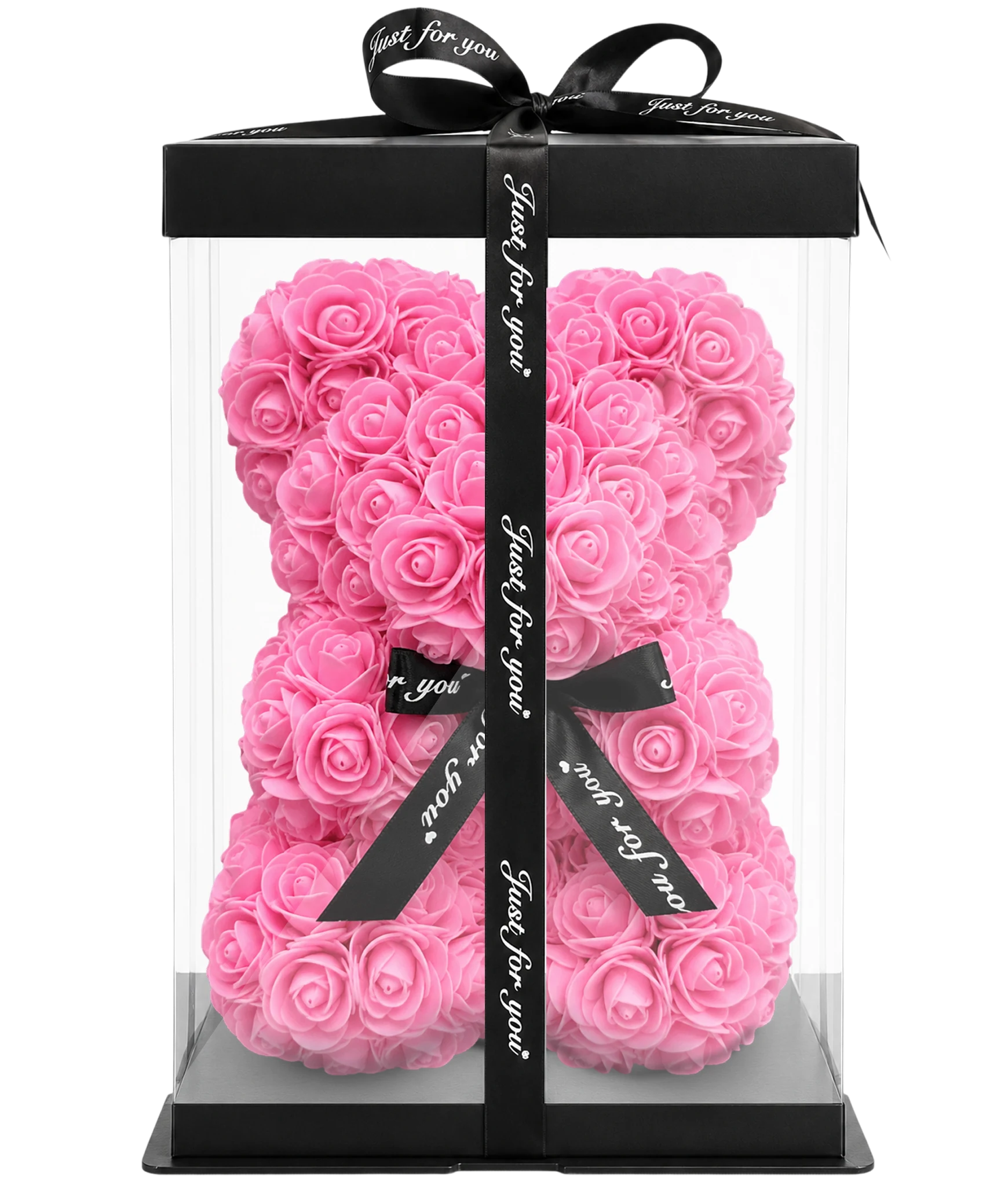 Rosenbär 25cm – Rosa Pink